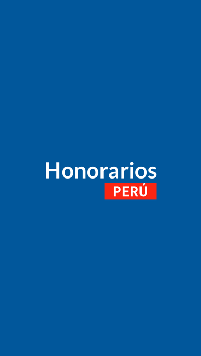How to cancel & delete Honorarios Perú from iphone & ipad 1