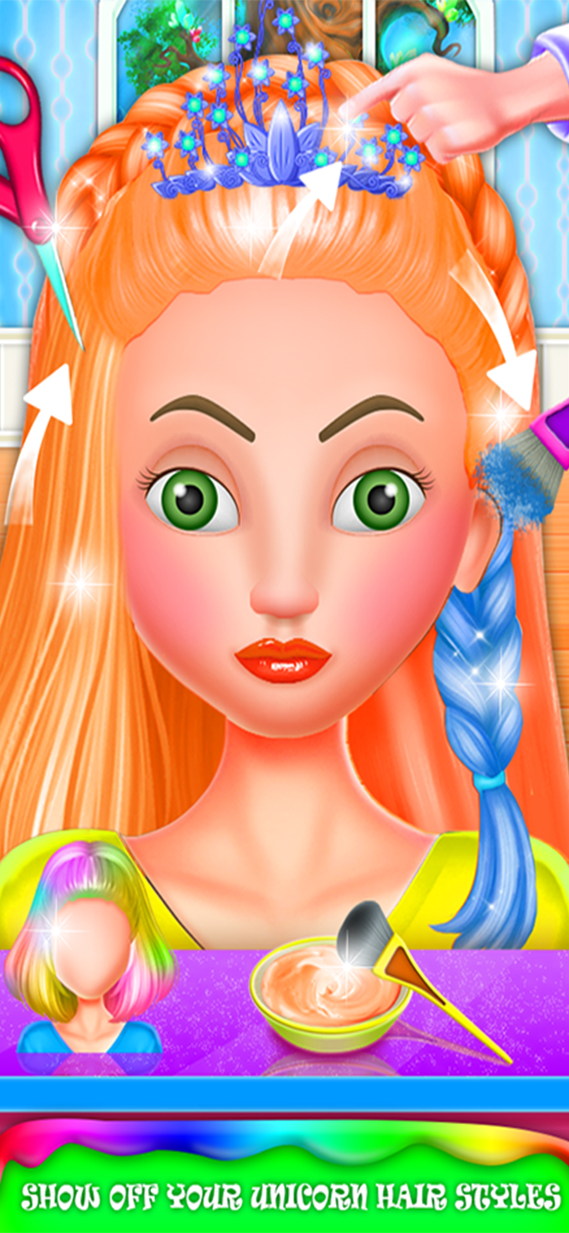 Unicorn Princess Makeover DIY screenshot 2