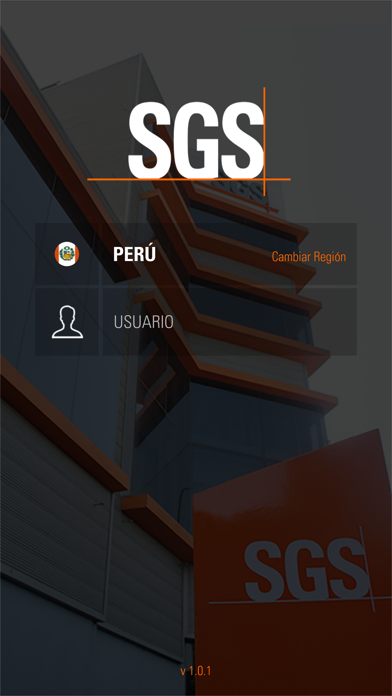 Screenshot 2 of SGS Mobile App