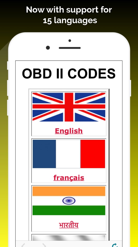 #3. OBD ll Codes Multi Language (iOS) Podle: Hassan Benessafi