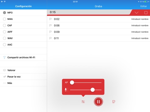 Voice Recorder MINI screenshot 2
