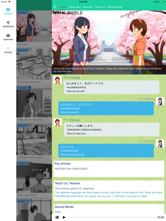 Easy Japanese - JLPT N3 iPad screenshot 1 - Education app