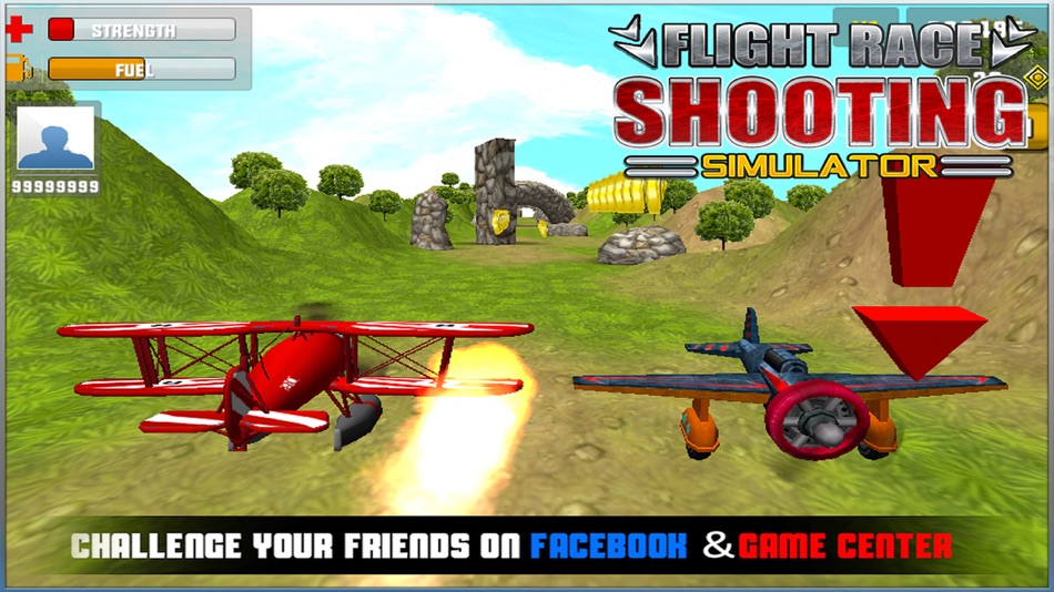Flight Race Shooting Simulator - 1.3 - (iOS)
