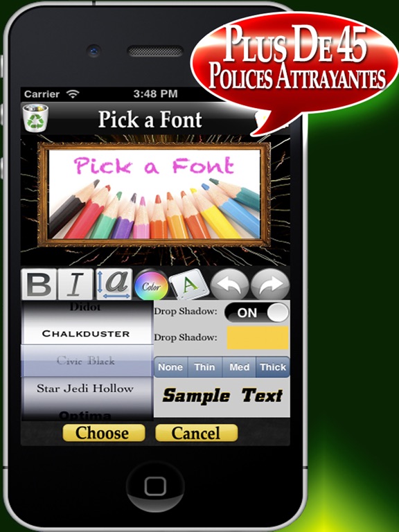 Screenshot #6 pour Fun Texte - Arrêtez ennuyeux..
