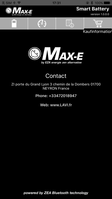 MAX-E by EZA Screenshot