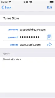 keys - password manager lite iphone screenshot 4