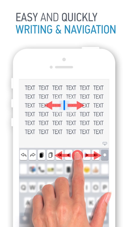 eWriter. Text in buttons. screenshot-3