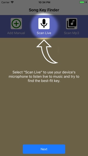 Song Key Finder