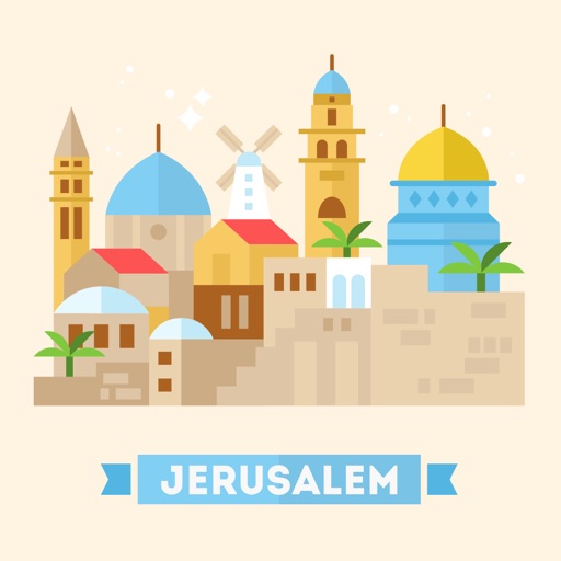 Jerusalem Travel Guide Offline icon
