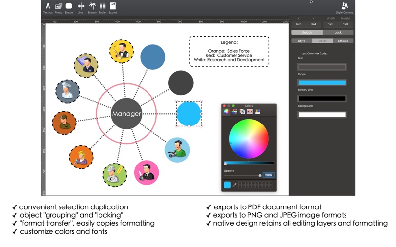 Org Chart Designer Pro 2 screenshot 3