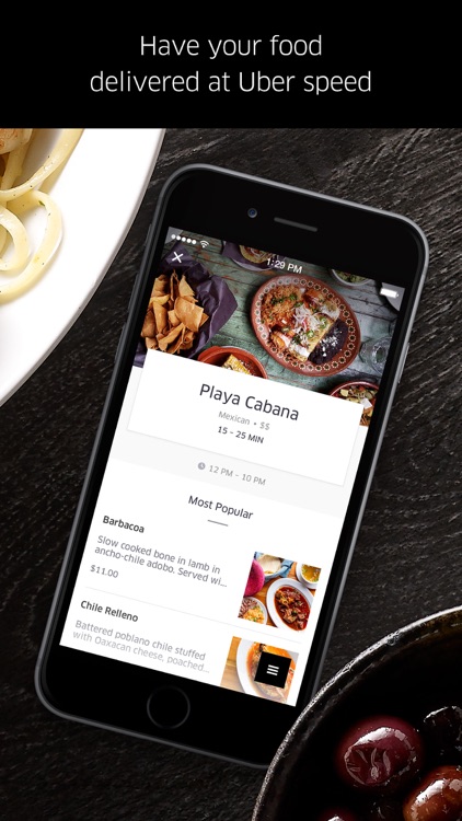 UberEATS: Food Delivery