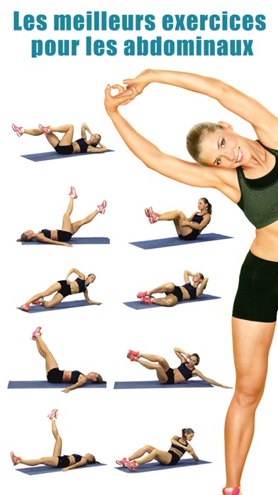 Screenshot #1 pour Abdominaux Fitness Exercice