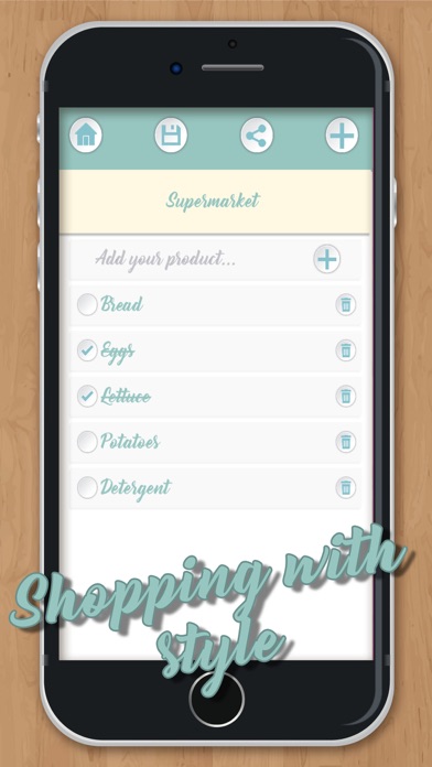 How to cancel & delete Grocery List – Smart Shopping from iphone & ipad 2