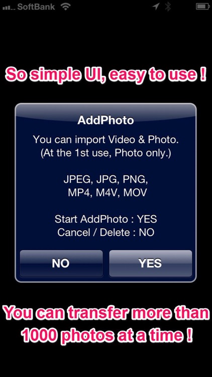 VIDEO & PHOTO into CAMERA ROLL - AddPhoto