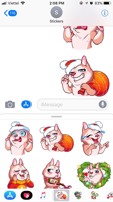 Christmas Dog Sticker 2019 screenshot 2