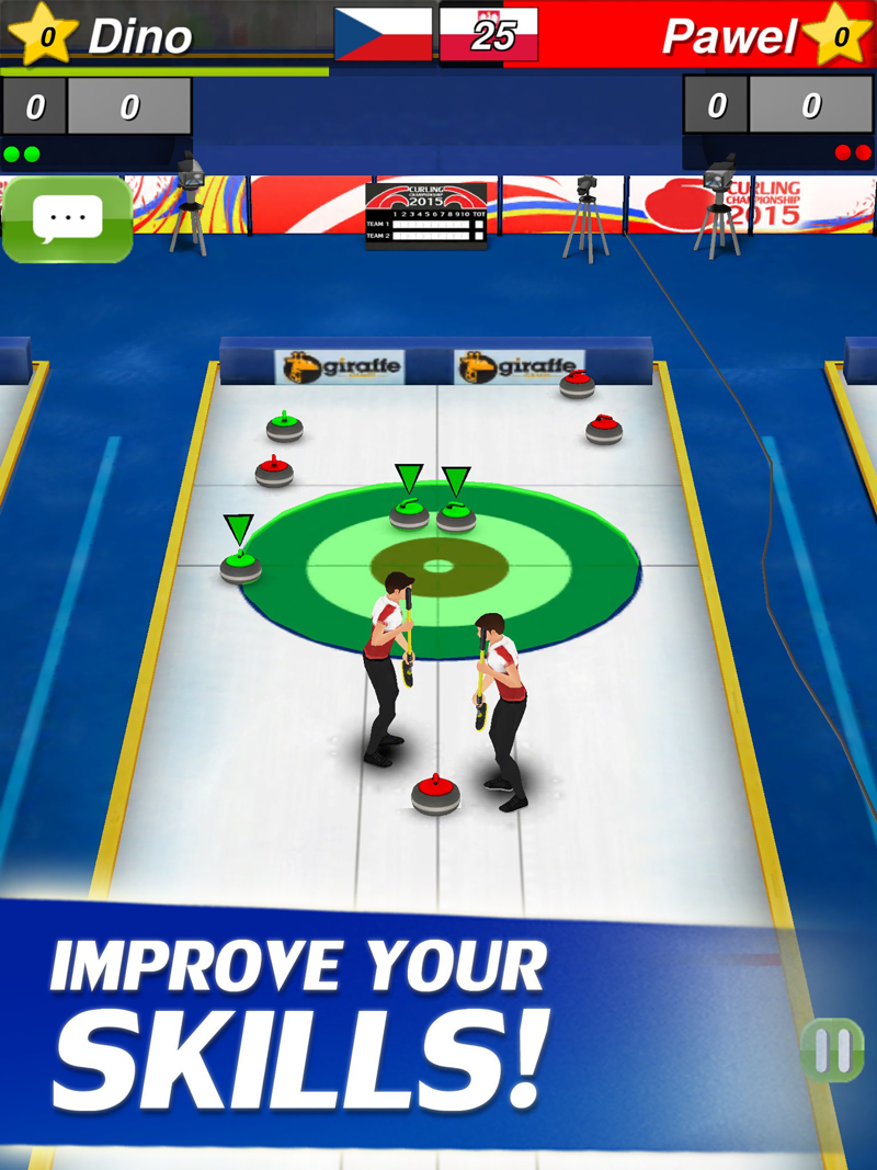 Curling 3D Champion official gameplay screenshot 1