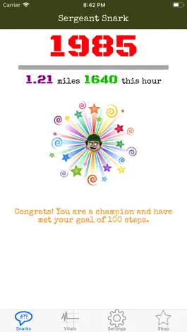 Game screenshot SergeantSnark Step Counter Fun hack