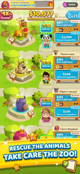 Game screenshot Pocket Zoo: Idle Keeper mod apk