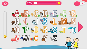CHIMKY Trace Alphabets Numbers screenshot