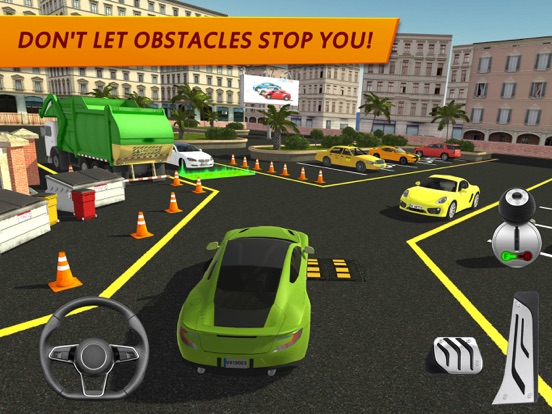 Shopping Mall Car Driving iPad app afbeelding 2