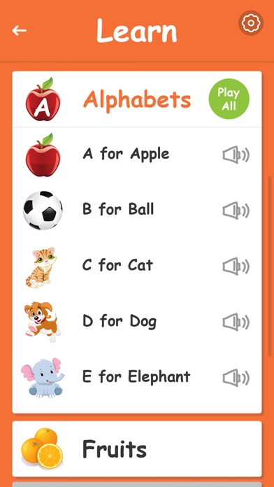 Kids Fun Learn & Quiz screenshot 3