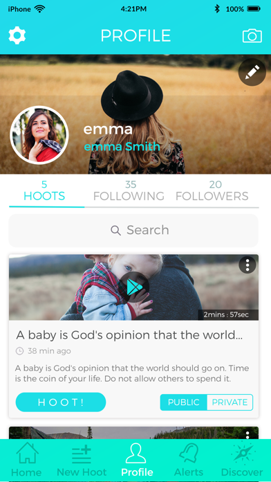 Screenshot #2 pour Hoot-My Story Maker