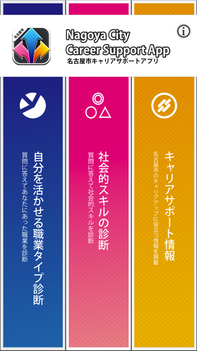 Screenshot #1 pour 名古屋市キャリアサポートアプリ