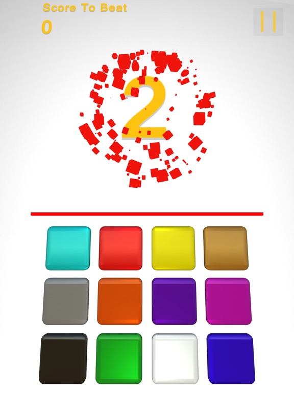 Screenshot #4 pour Color Cubes: Stroop Puzzle