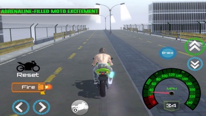 Moto Bike Escape Police City screenshot 2
