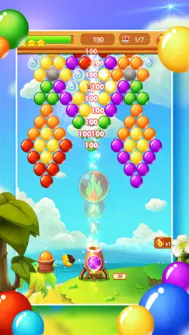 Game screenshot Bubble shooting war apk