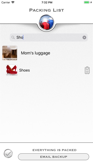 IC PackingList screenshot 4