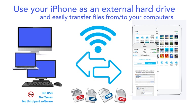 AirDrive - Wireless Hard Drive