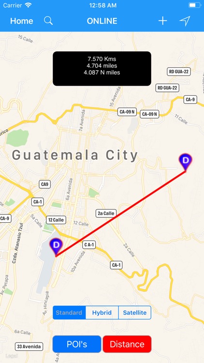 Guatemala City Travel Map screenshot-3