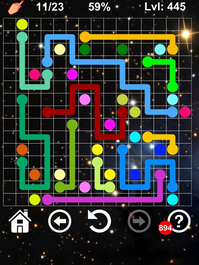 Connect colored lines - puzzle on the App Store