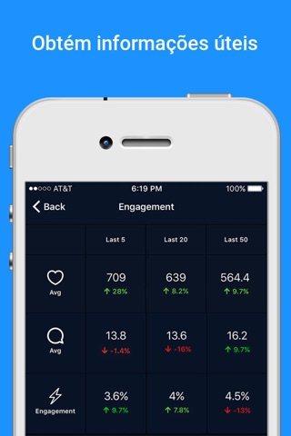 Followers + EA - Analytics for Instagram screenshot 4