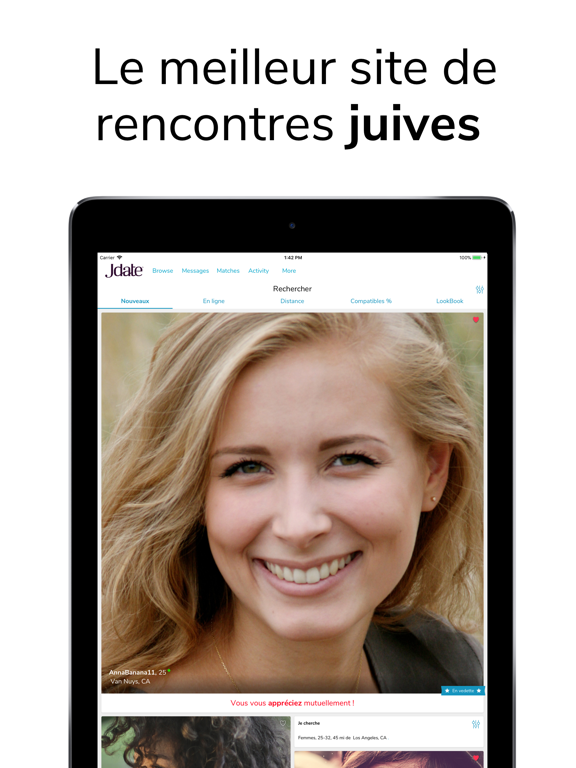 Screenshot #4 pour Jdate - rencontres juives !