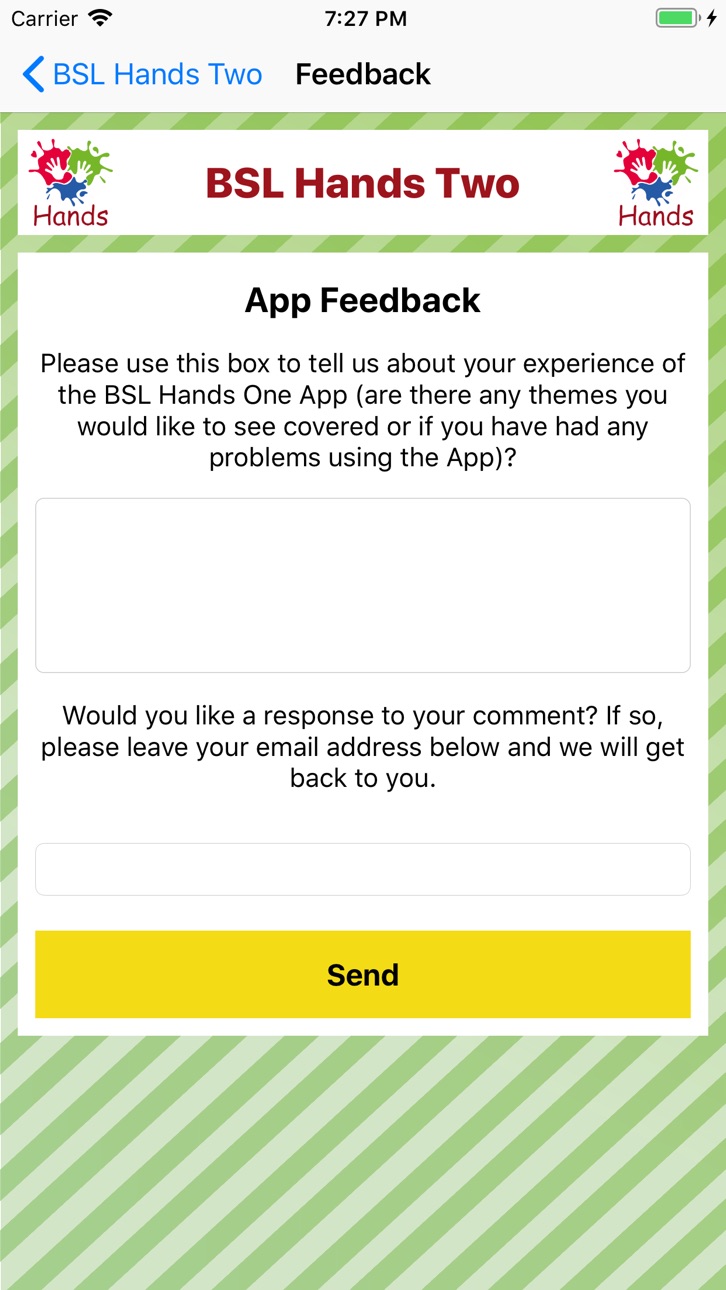 iPhone screenshot