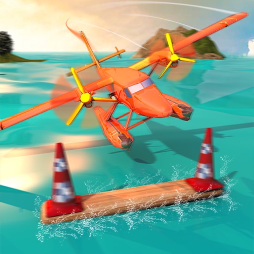 Flying Sea-Plane Games 2018 icon