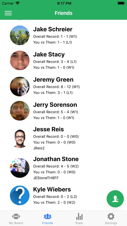 The Board 1v1 Fantasy Football screenshot-6