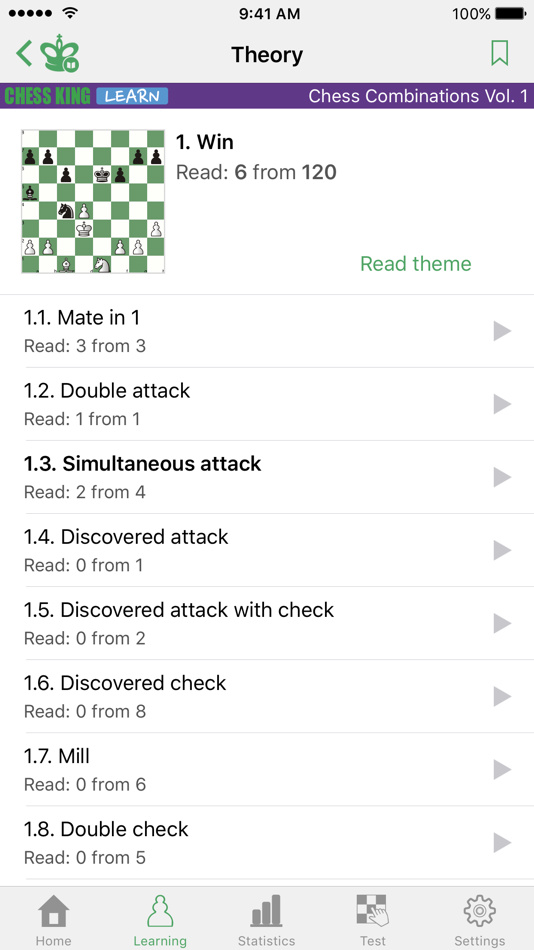 #4. Chess Combinations Vol. 1 (iOS) 由: Chess King