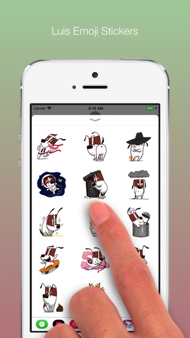 Luckydog Emoji screenshot 3