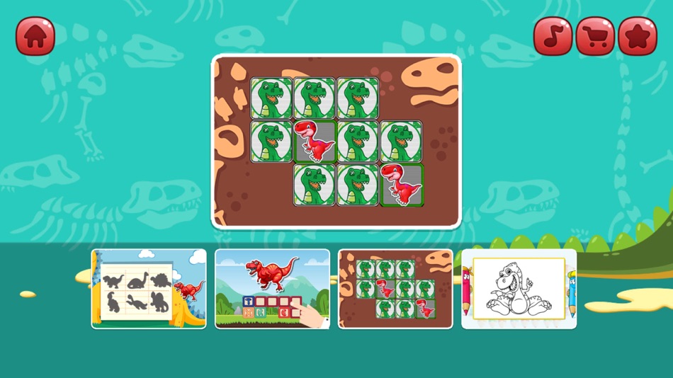Dinosaurs park magic puzzle - 1.0 - (iOS)