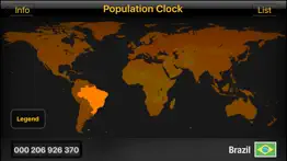 population clock hd iphone capturas de pantalla 2
