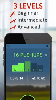 push ups: 100 pushups trainer iphone screenshot 3