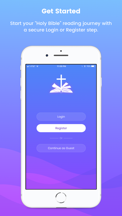 How to cancel & delete Holy Bible: King James Version from iphone & ipad 1