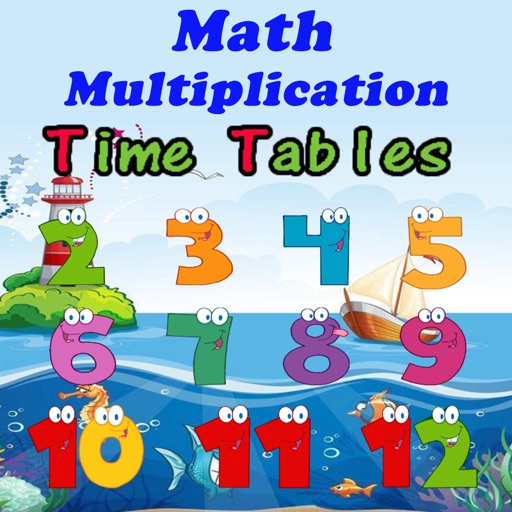 Easy Multiplication table learning math with audio iOS App