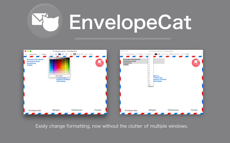 envelopecat - envelope printer iphone screenshot 4