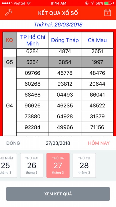 Xổ Số Miền Nam iPhone screenshot 9 - Entertainment app