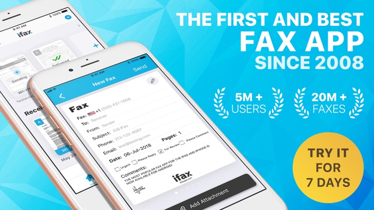 iFax: Fax from iPhone, e fax screenshot-7