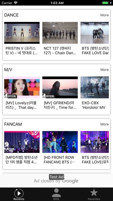 Screenshot #1 pour KPOP IDOL Dance Practice